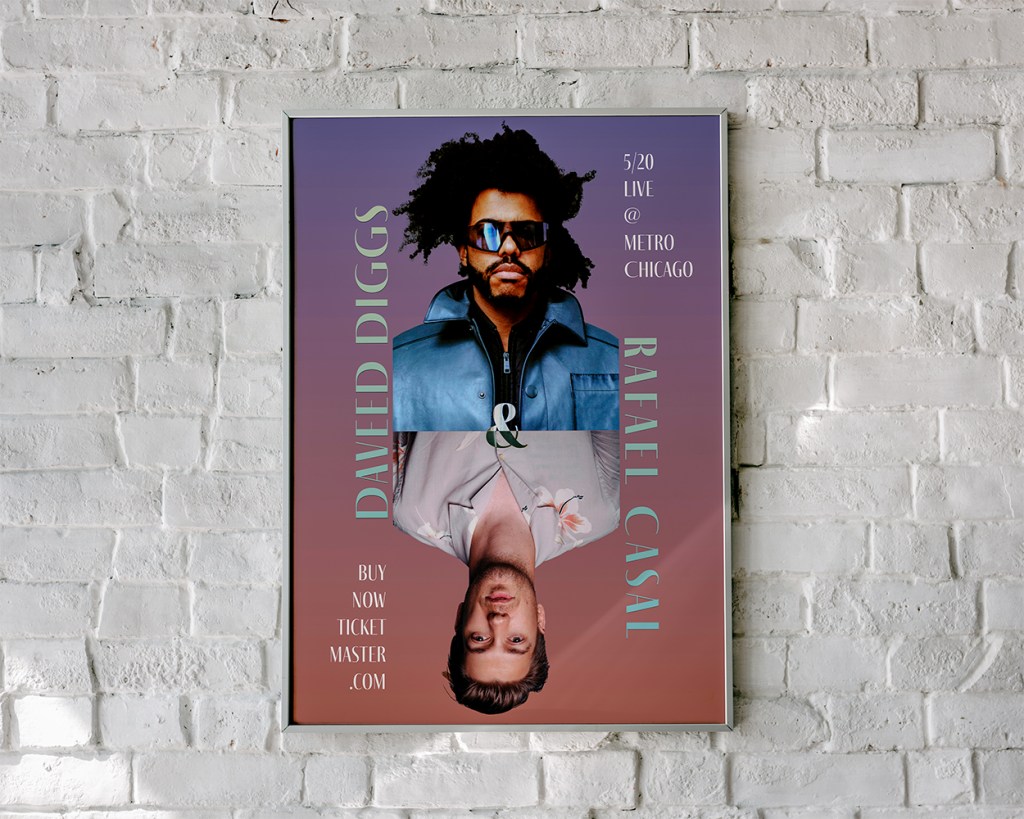 Concert Posters for Daveed Diggs & Rafael&nbsp;Casal